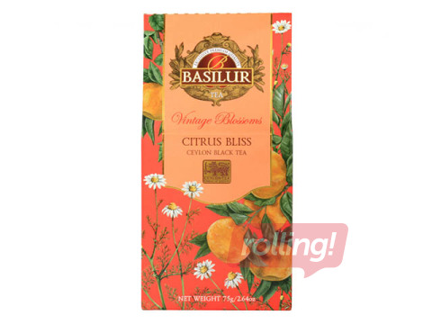 Must tee Basilur Vintage Blossoms Citrus Bliss, 75g