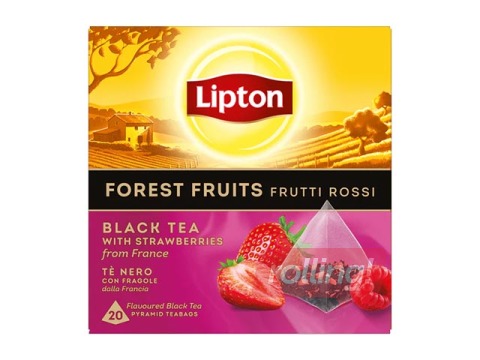 Must tee Lipton Forest Fruit, 20 pakki.