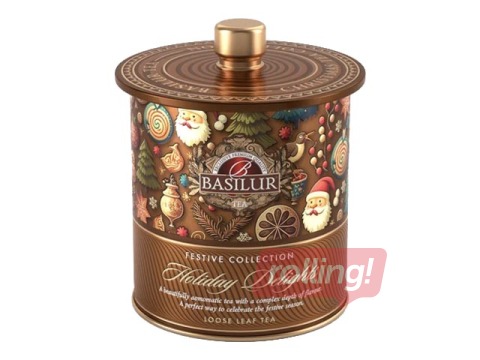 Tēja melnā, Basilur, Festive Collection Holidays Delights, 75g