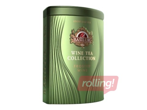 Roheline tee Basilur Wine Tea Collection Frosted Wine, 75 g
