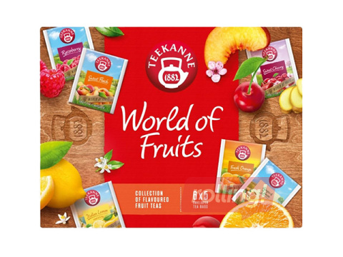 Teevalik Teekanne World of Fruits, 30 pakki