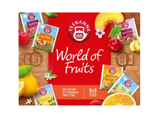 Teevalik Teekanne World of Fruits, 30 pakki
