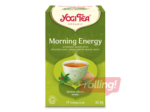 Tee ajurveeda Bio Yogi, Morning Energy, 17 pakki.