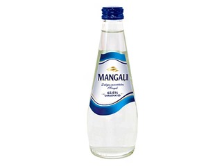 Mineraalvesi Mangali, karboniseeritud, klaaspudelis, 0.33l