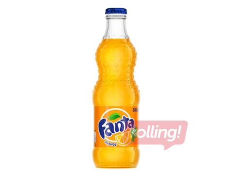 Karastusjook Fanta, klaaspudel, 0,25l 