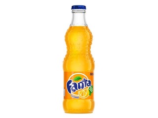 Karastusjook Fanta, klaaspudel, 0,25l 