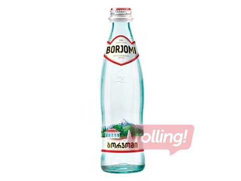 Mineraalvesi Borjomi, karboneeritud, klaaspudel, 330ml