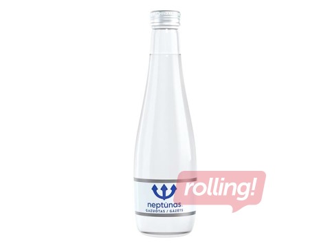Mineraalvesi Neptunas, karboniseeritud, klaas, 330ml