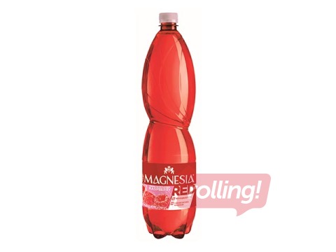 Carbonated mineral water with raspberry flavor Magnesia red, 1.5l