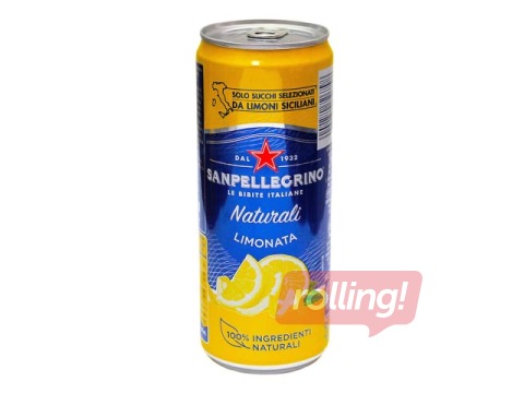 Jook Sanpellegrino Lemon, purk, 330ml