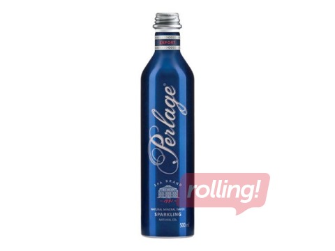 Mineraalvesi Perlage, kergelt gaseeritud, alumiiniumpudelis, 500ml