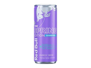 Energiajoog Red Bull, Spring, roosa greip, ilma suhkruta, 250ml (Pakenditagatis hinna sees)