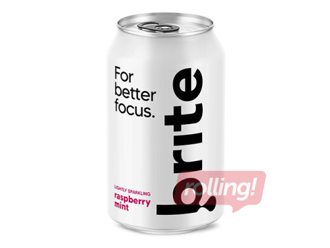 Energiajook Brite vaarika-mündi maitsega, 330ml (tarapant hinna sees)