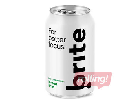 Energiajook Brite sidruni-laimi maitsega, 330ml (tarapant hinna sees)