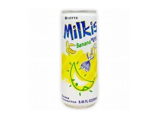 Gaseeritud jook Lotte, Milkis, banaanimaitseline, 250ml (Taara hind sisaldub hinnas)