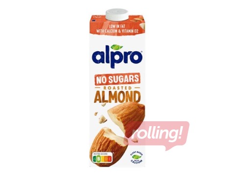 Röstitud mandlitest magustamata mandlijook Alpro, 1L