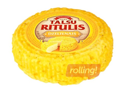 Juust Talsu ritulis, kollane, ~350 g