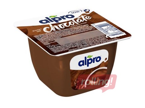 Tumeda šokolaadi maitsega sojadessert, Alpro, 125 g x 24 tk