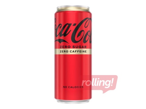 Jook Coca-Colat ilma suhkruta, ilma kofeiinita, purk, 0,33 l