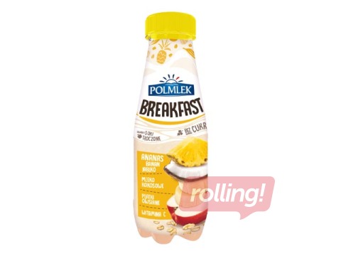 Hommikusöögijook Polmlek, Breakfast, õun, banaan, ananass, 300ml