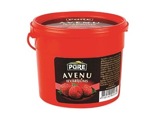 Raspberry jam Pūre, in a plastic bucket, 410g