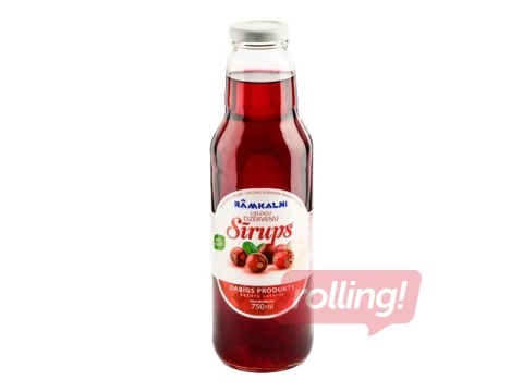 Jõhvikasiirup Ramkalni, naturaalne, 750 ml