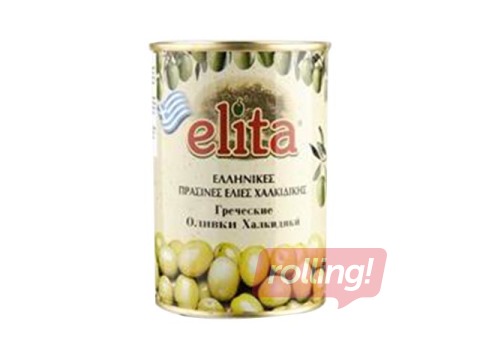 Oliivid Elita, rohelised, kivideta, 850 g/ 465 g