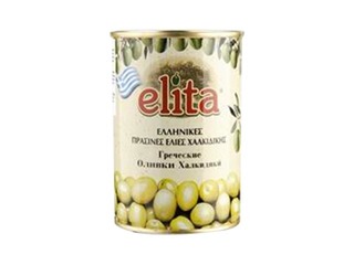 Oliivid Elita, rohelised, kivideta, 850 g/ 465 g