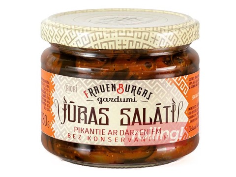 Vürtsikas meresalat köögiviljadega, Frauenburgas gardumi, 280 g