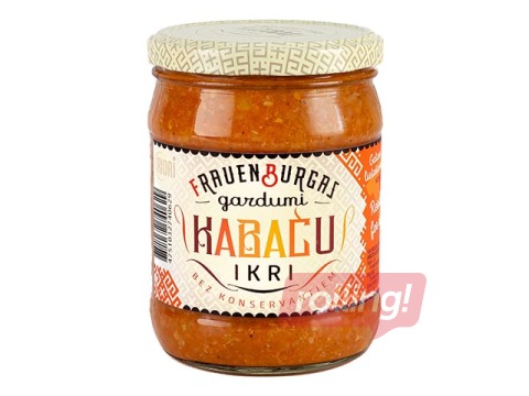 Suvikõrvitsa kaaviar, Frauenburgas gardumi, 500 g