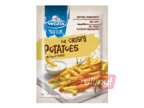 Maitsainesegu Vegeta, Natur, krõbedatele kartulitele, 20g