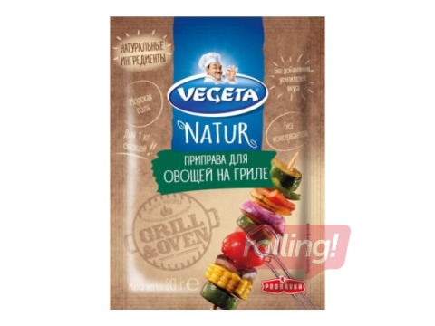 Maitsainesegu Vegeta, Natur, grillitud köögiviljadele, 20g