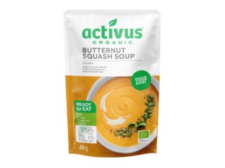 BIO muskaatkõrvitsa kreemsupp bataadiga Activus Organic, 400g