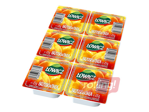 Džemm Lowicz, virsiku, 6x25g
