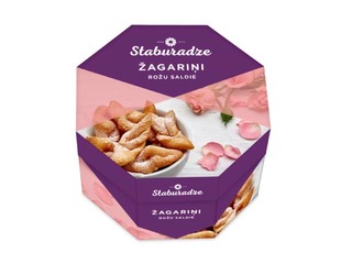 Rose flavored sweet twig cookies, Staburadze, 400 g