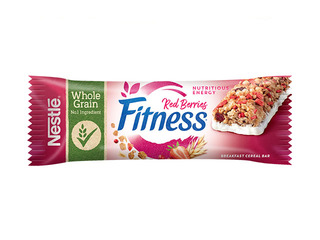 Hommikusöögibatoon Nestle Fitness punaste marjadega, 23.5g