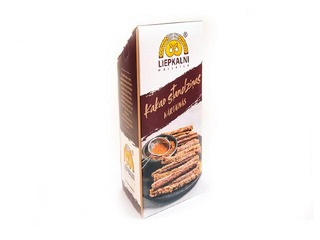 Печенье Liepkalni, слоеное Kanēļa standziņas, 90г