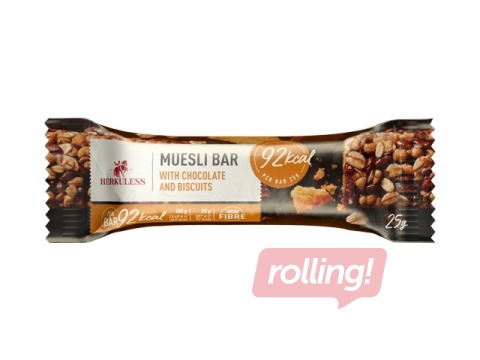 Müslibatoon Herkuless Muesli Bar, šokolaadi ja küpsistega, 25g