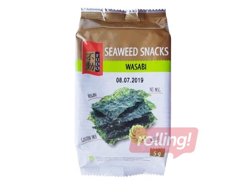 Eelroog merevetikatest wasabi Fudoga, 5 g