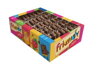 Biscuits with raspberry flavor Margaritka, Delicia, 4kg