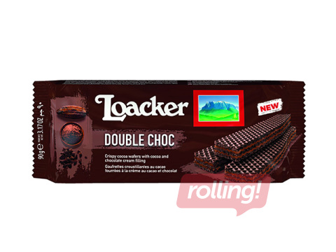 Vahvlid Loacker, Classic Double, 90g