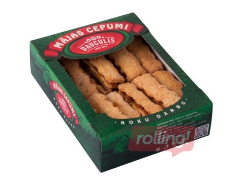 Kodus küpsised Daugulis, ananassitükkidega, 250g