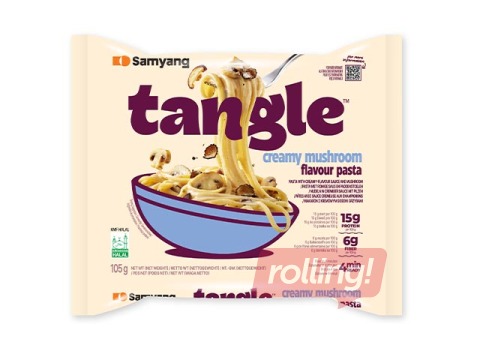 Nuudlid Tangle, kreemja seenemaitsega, 100g