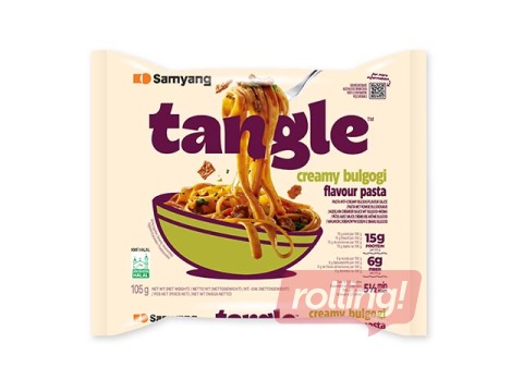Nuudlid Tangle, kreemja bulgogi-maitsega, 100g