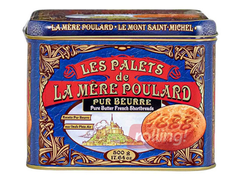 Sõõrikuküpsised La Mere Poulard Pure, Prantsuse, 500g