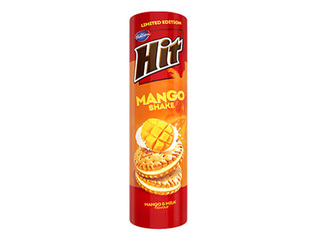 Küpsised Hit mango- ja piimamaitselise täidisega, 220g