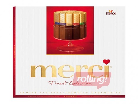 Valik šokolaadikompvekke Merci Finest Selection, 250 g