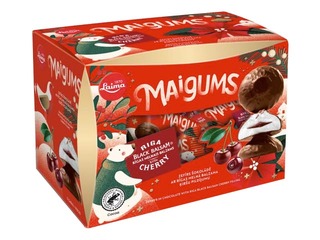 Zephyr Maigums Riia musta palsami ja kirsitäidisega, 185 g