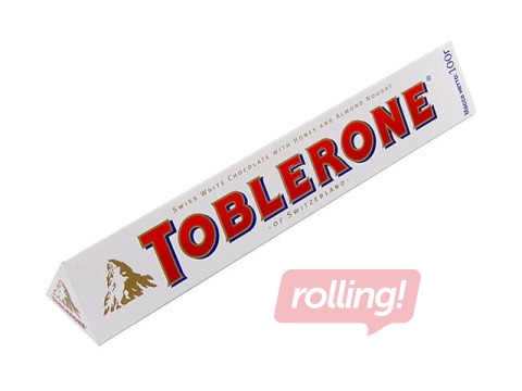 Toblerone valge šokolaad, 100g