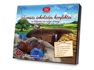 Šokolaadikommid palsami ja rukkileivaga, 192 g